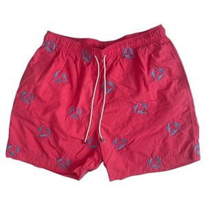 J. McLaughlin Men's Swimming Trunks Board Shorts Size Large 5.5" Inseam